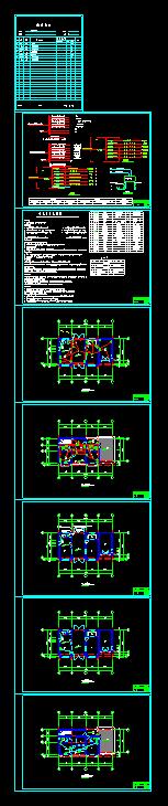 某地两层小别墅建筑电气设计cad施工图(含设计说明）_图1