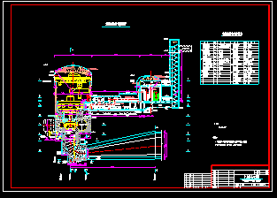 技术施工厂房cad综合平面设计方案图-图二