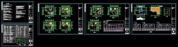 某住宅区多层别墅建筑电气设计cad施工方案图(含设计说明）-图一