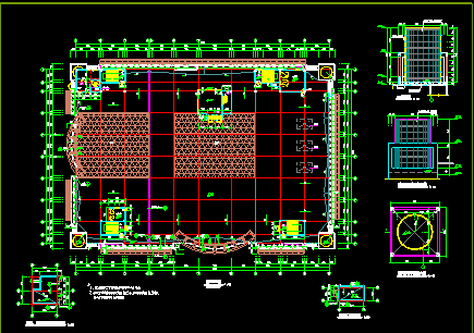 某大型商场设计全套建筑CAD施工平面图纸-图二