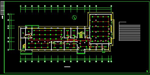 一套办公楼电气施工图纸设计CAD详情图纸-图二