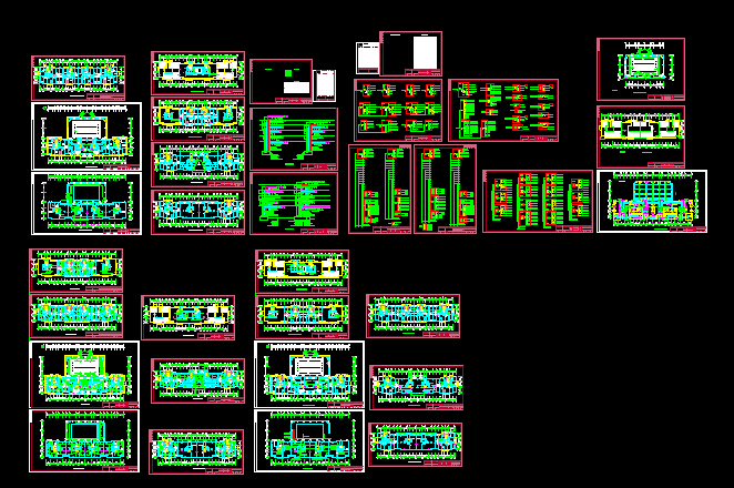 一类高层住宅全套电气施工CAD设计图纸_图1