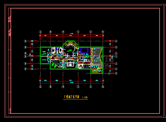 某瑞典式别墅建筑施工CAD设计详图-图二