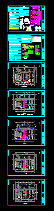 钢结构工业厂房锅炉房施工图纸（含建筑结构水电暖）_图1
