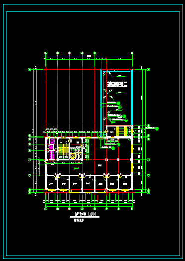 金沙江13层剪力框大酒楼建筑设计图纸-图二