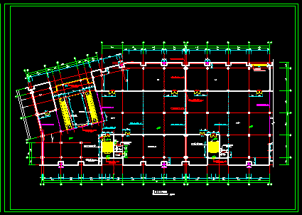 某大型商场综合楼建筑设计CAD施工图-图二