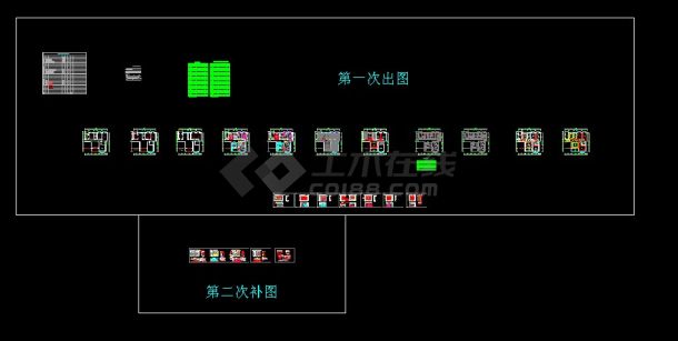 某地区凯美怡和住宅小区住宅装修设计cad全套施工图-图一