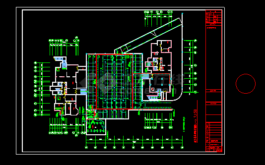 某地方地下停车场电气照明设计图CAD图纸-图二