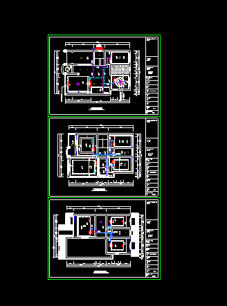 某别墅多联机空调cad设计平面施工图_图1
