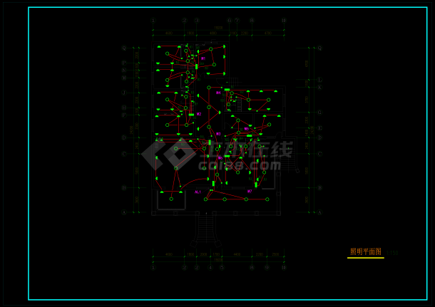 某地方北方别墅施工图纸全套大合集-图二