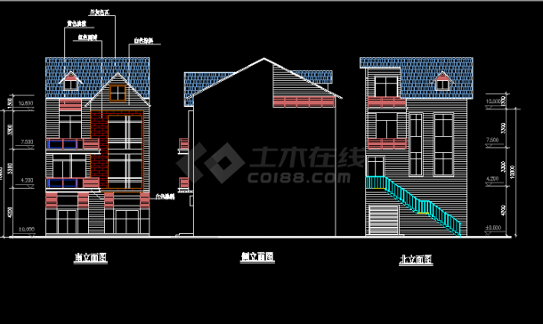 比较详细的别墅户型设计方案图（共39张）-图二