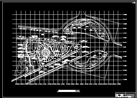 世纪广场及中心路景观工程全套CAD图-图二