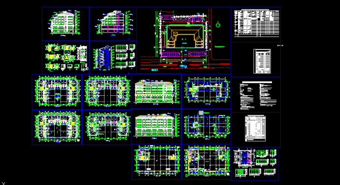 某地区典型旅馆建筑图（含设计说明）_图1