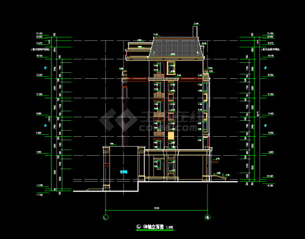 河南6层剪力墙结构住宅建结水电暖图（16年出图）-图二