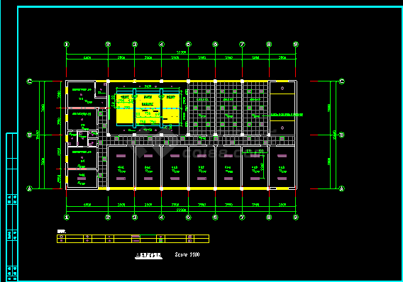 某综合楼建筑电气设计施工CAD图（含设计说明）-图二