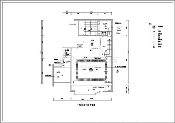 [深业]花园雅居室内装修cad施工图-图一