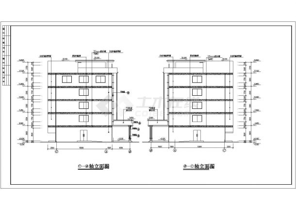 某市五层净峰医院综合楼建筑方案设计-图二