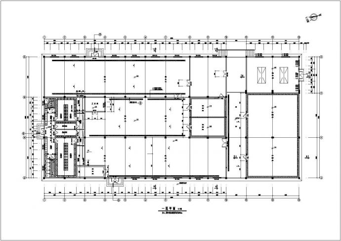 [临海]一整套冷库建筑cad设计方案图纸_图1