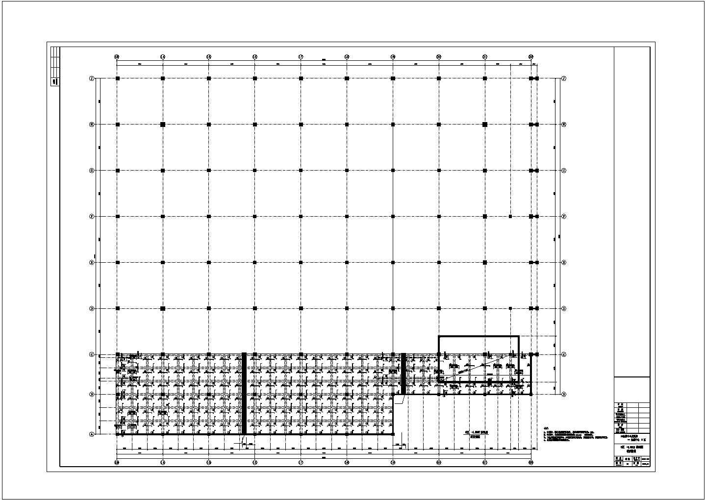 某市会展中心结构CAD图