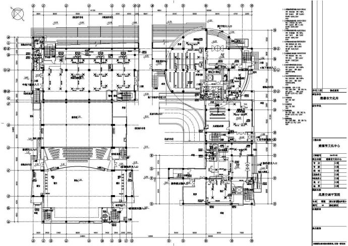 中央空调系统设计全套cad施工图纸_图1