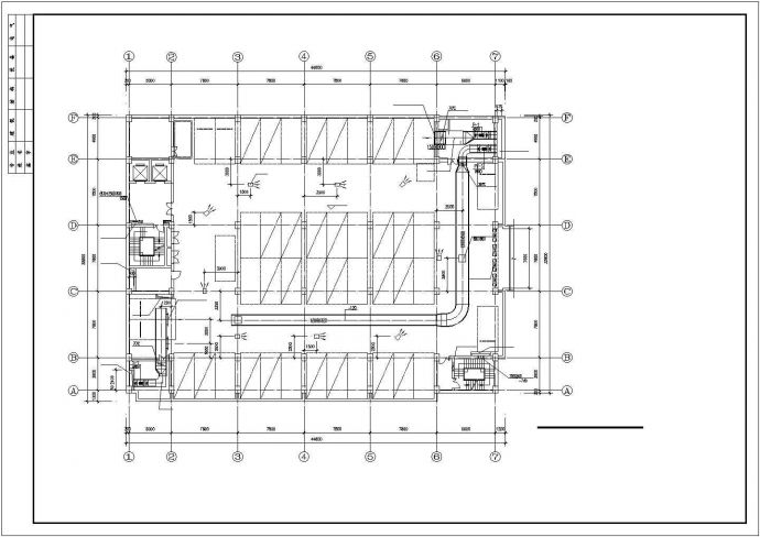 整套办公楼VRV空调系统设计cad施工图_图1