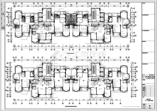 [福建]32层高档住宅楼给排水施工图纸-图二