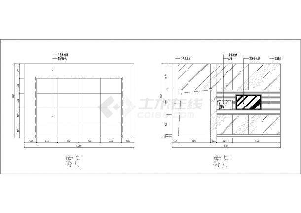 蝶舞飞扬复式户型装修设计图（共9张）-图二