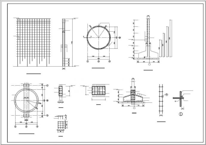 某钢结构带式输送机栈桥结构图纸_图1