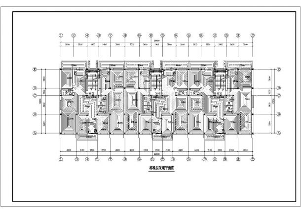 【湖南】某六层住宅楼地暖系统设计施工图-图二