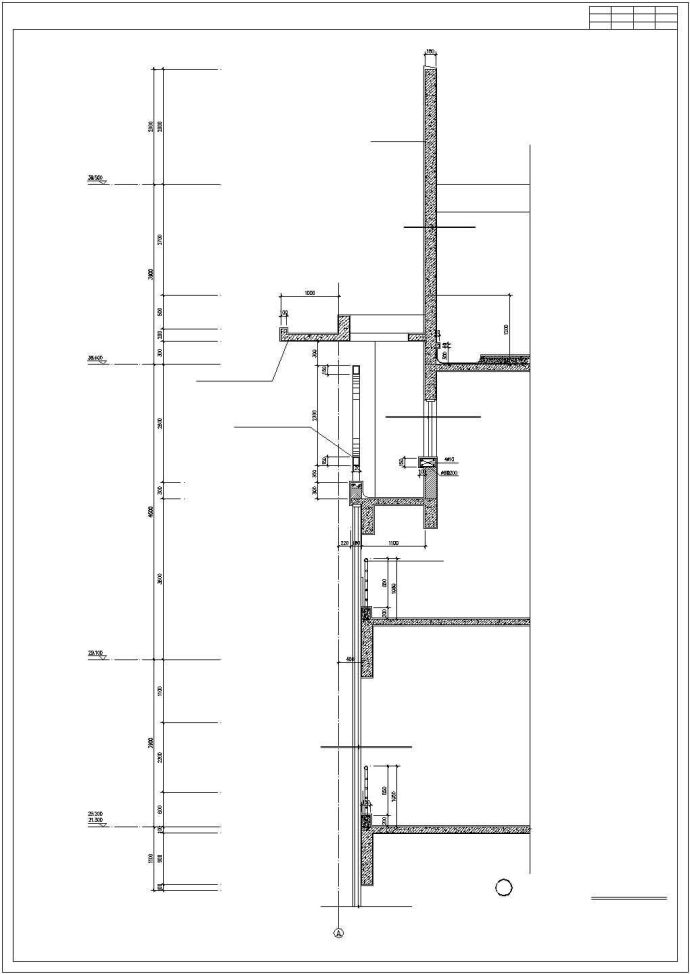 某办公大厦全套cad建筑设计施工图_图1