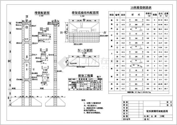 渡槽设计图纸-图二