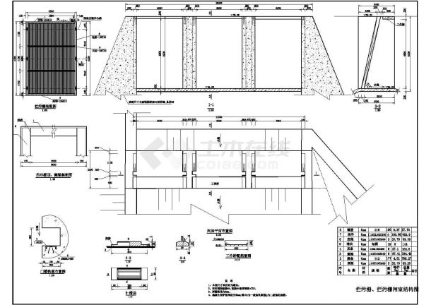 某工厂泵站CAD设计详图-图一