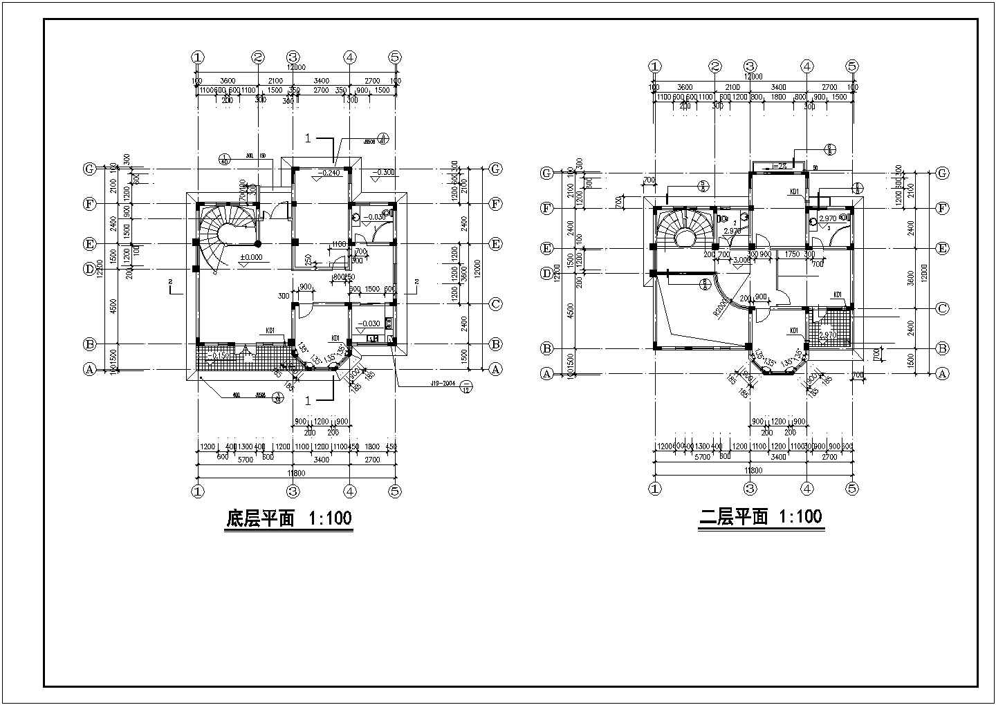 海舟公寓楼全套建筑设计施工图纸