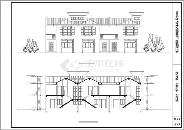 淮安市城市建筑设计院规划设计cad方案图-图二
