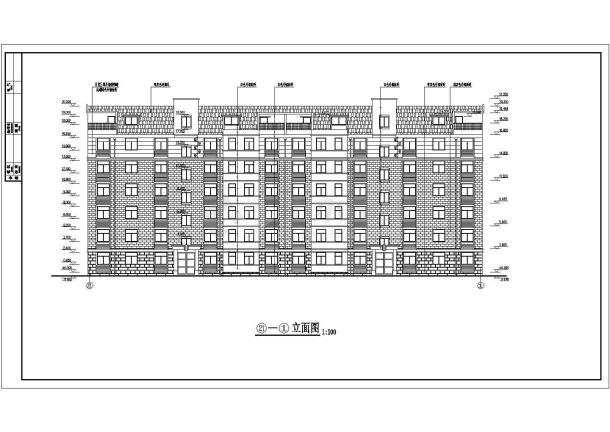国贸中心一期14号楼建筑施工图（共13张）-图二