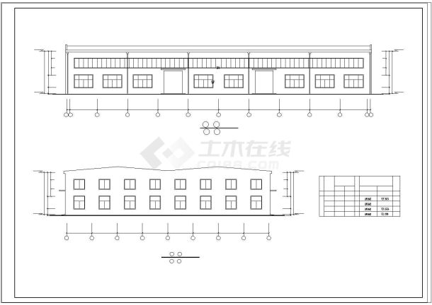 大跨厂房钢结构图集-图一