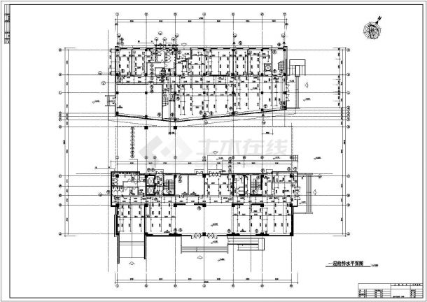 高层大楼给排水CAD参考图-图二