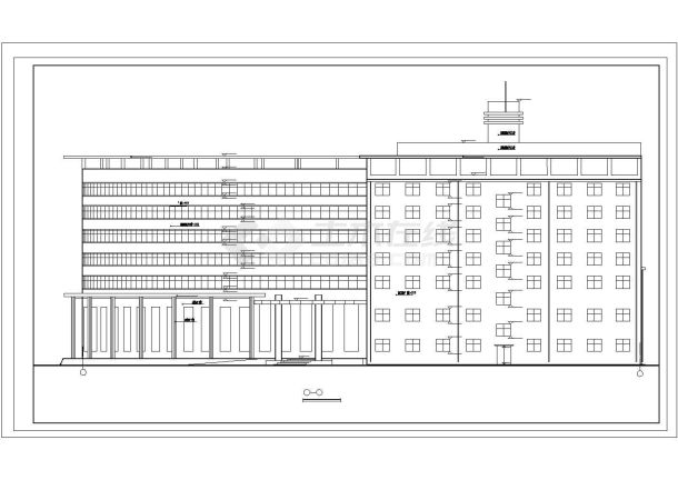 某国内酒店建筑cad大样详图-图一