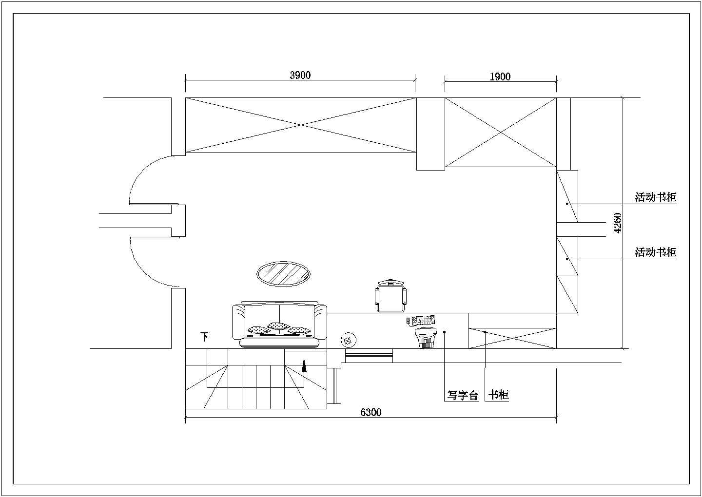 紫金花园装修施工设计CAD图