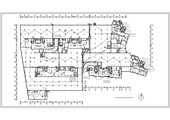 某小区高层地下室电气CAD施工图_图1