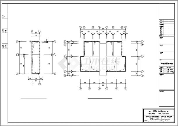 某12层住宅小区CAD电气设计图纸-图一