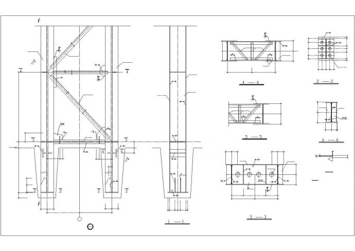 重钢结构厂房建筑布置参考图_图1