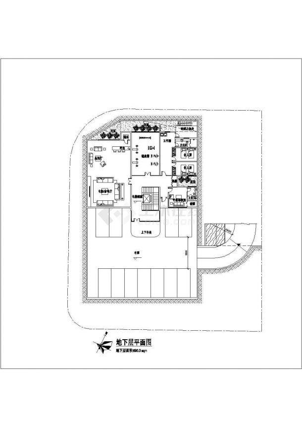  Architectural Design Drawing of Singapore Hot Spring Villa - Figure 1