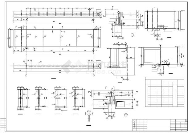 某地炼钢连铸工程主厂房吊车梁系统规划图-图二