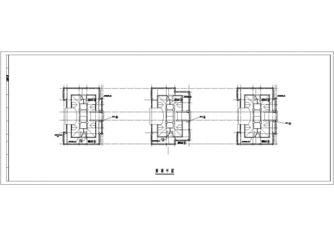 某多层住宅楼建筑设计cad整套施工图_图1