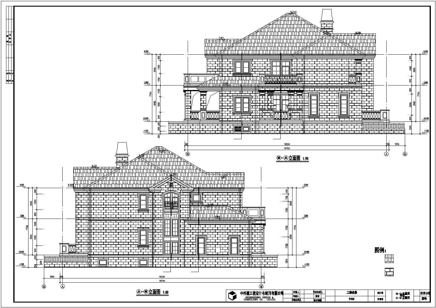 某风格独墅建筑CAD布置图