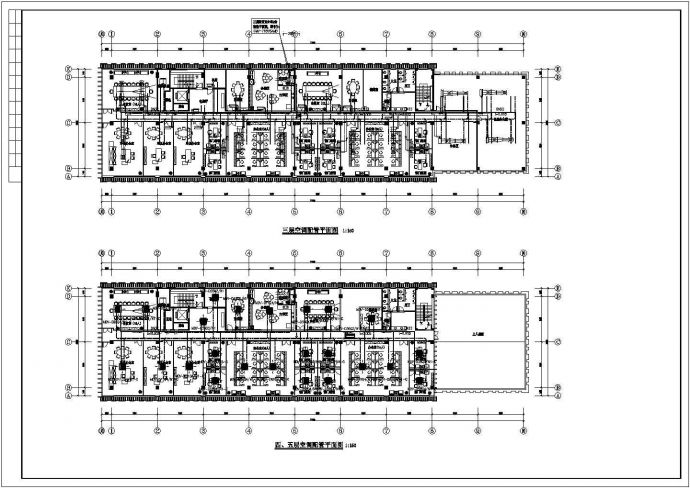 [江苏]多层科研办公楼空调通风系统设计施工图（多联式系统）_图1