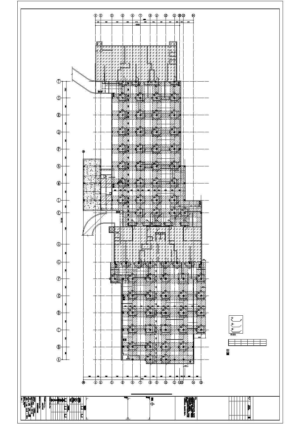 [北京]地下一层框架剪力墙结构地下车库结构施工图