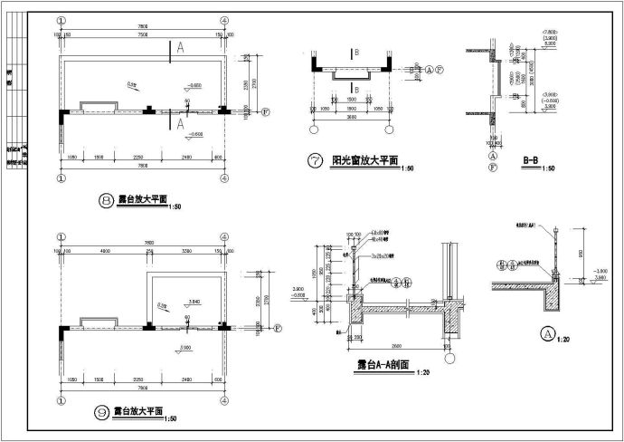 典型欧式别墅全套建筑设计图纸_图1