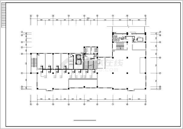 小高层综合楼建筑中央空调工程系统设计施工图-图二